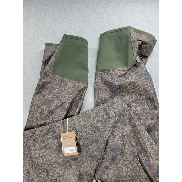 Patagonia Powder Town Mens Pants Size XXL Basin Green Ski Snowboard Trousers NEW - Picture 11 of 16